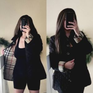 AUTHENTIC BURBERRY BRIT PLAID JACKET SIZE SMALL